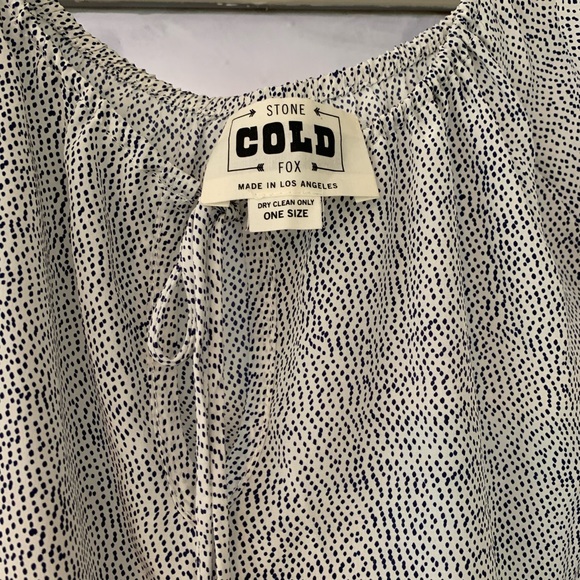 Stone Cold Fox Silk Top - Picture 2 of 9